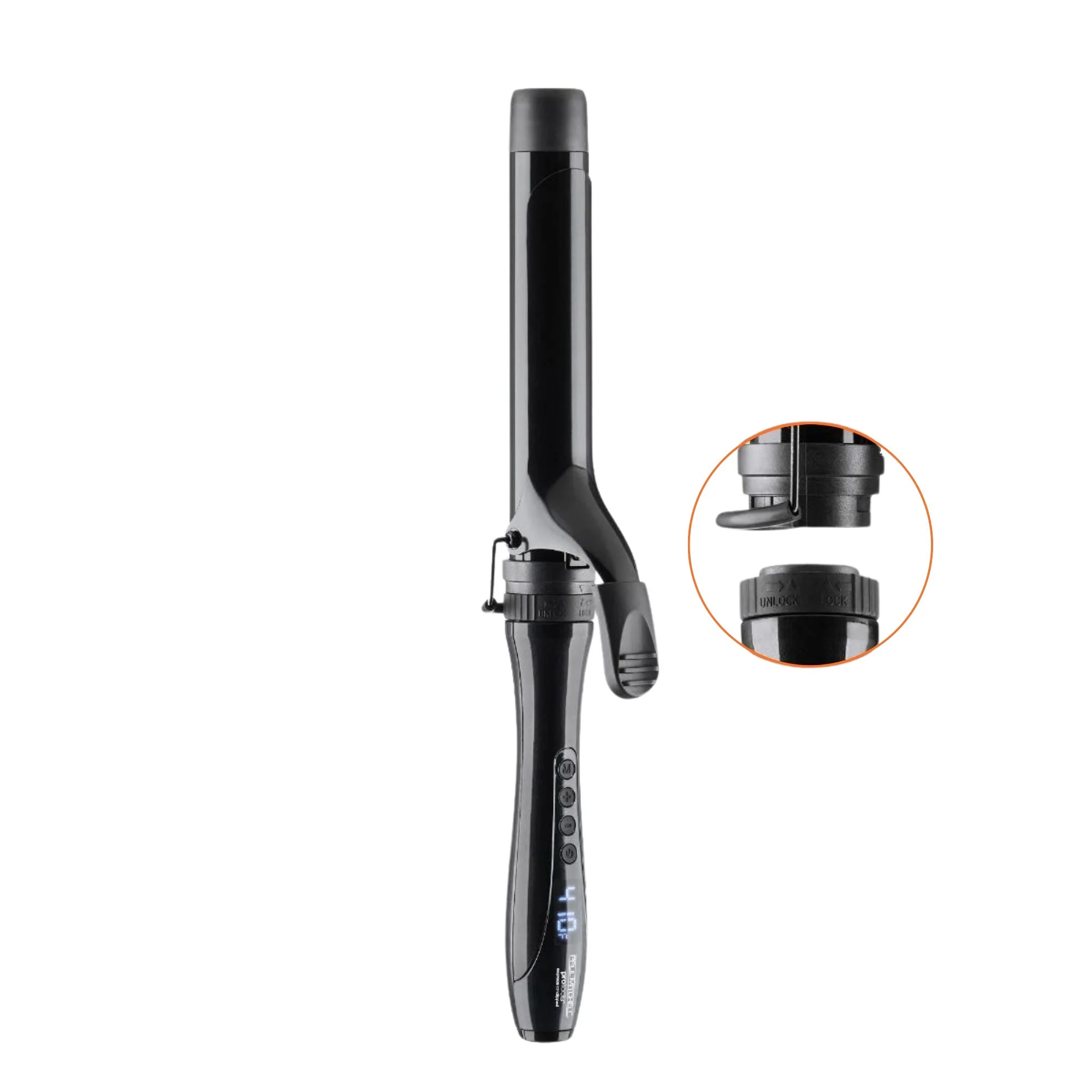 Express Ion Clipped 1.25 Detachable Curling Iron